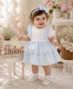 پیراهن دخترانه نبات مدل رویای آبی