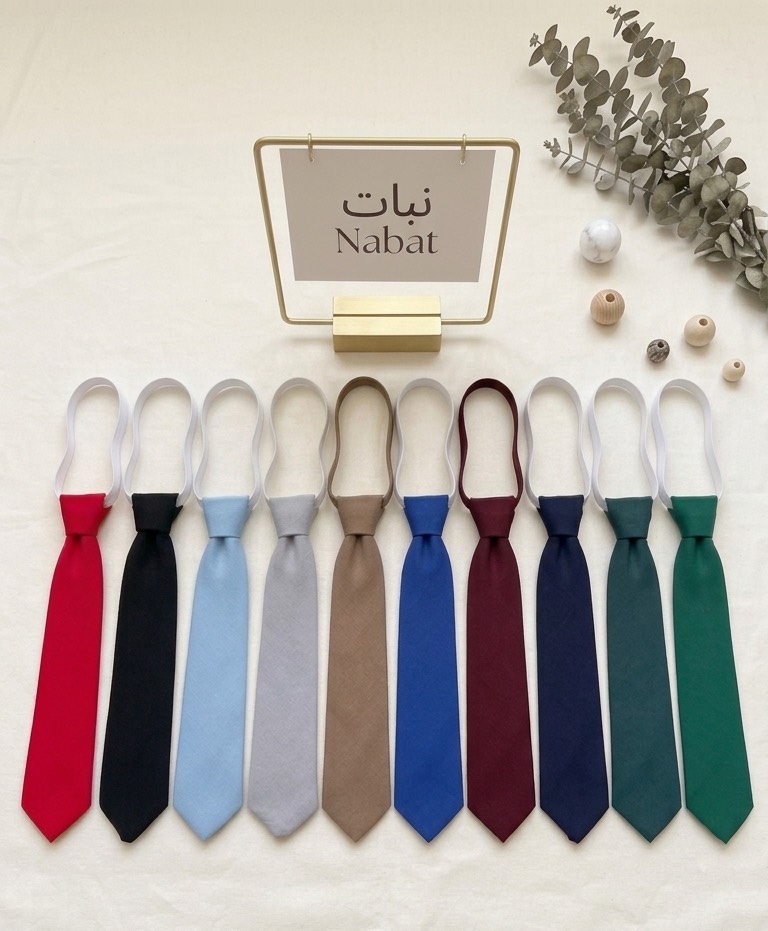 کروات کودک نبات مناسب دختر و پسر از نوزاد تا ۷ سال در رنگ‌بندی متنوع